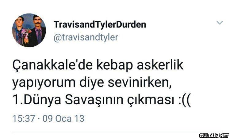 Çanakkale'de kebap...