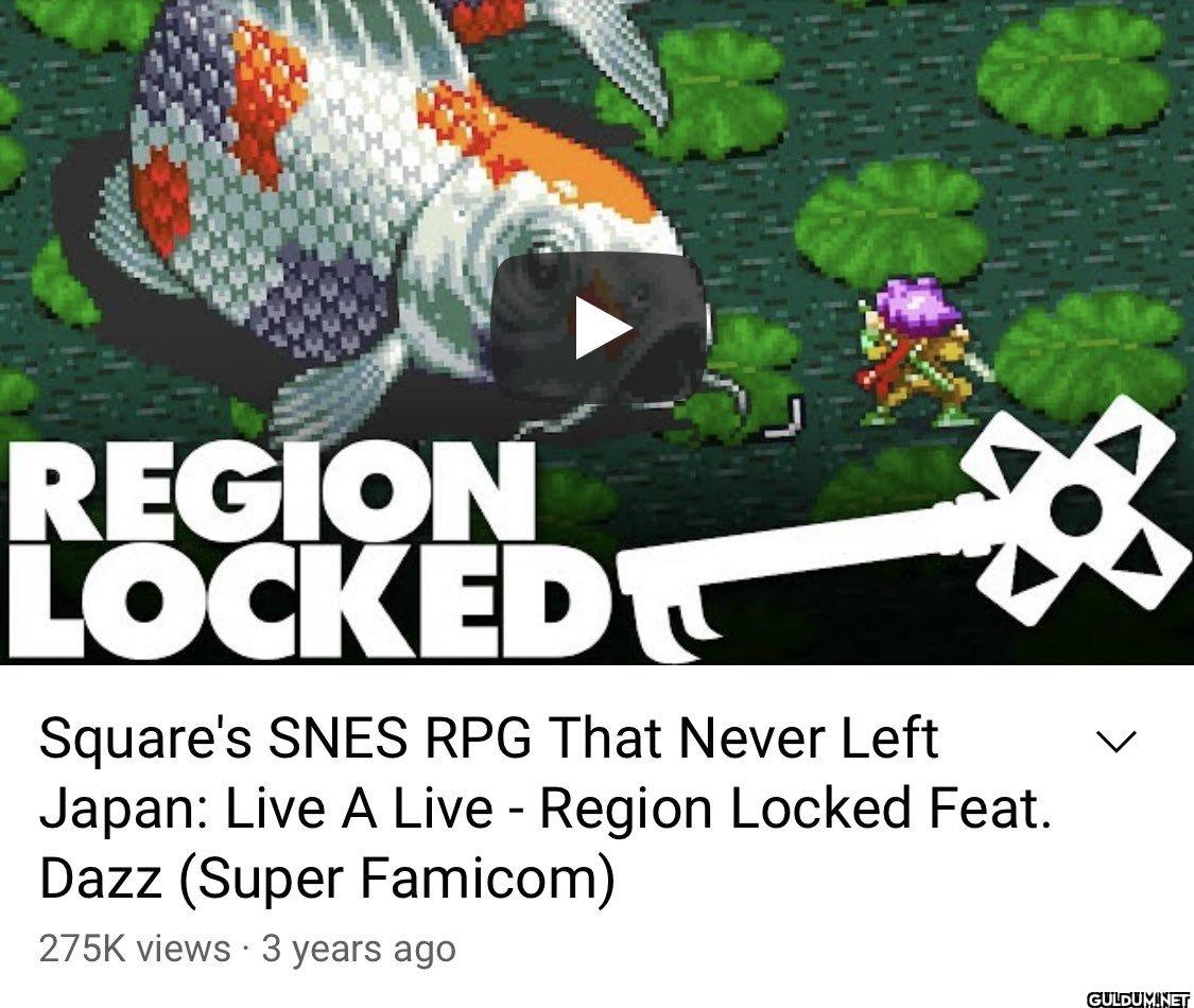 REGION LOCKED Square's...