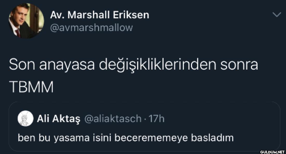 Son anayasa...