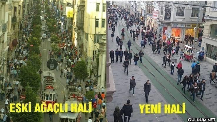 Sizce İstiklal Caddesi'nin...