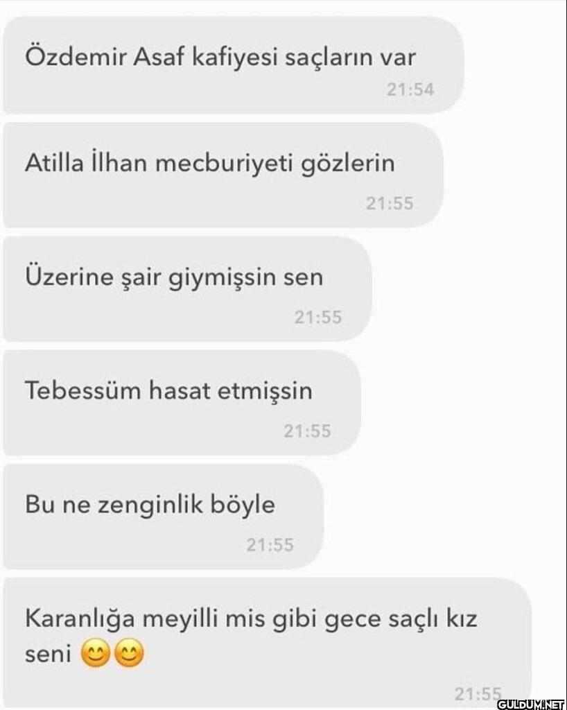 Özdemir Asaf kafiyesi...