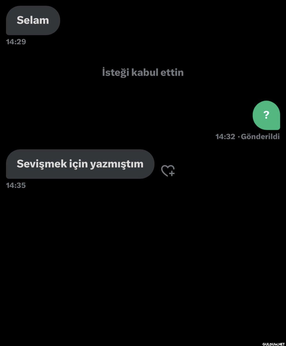 Selam 14:29 İsteği kabul...