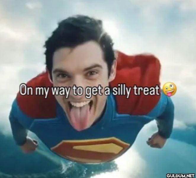 On my way to get a silly treat