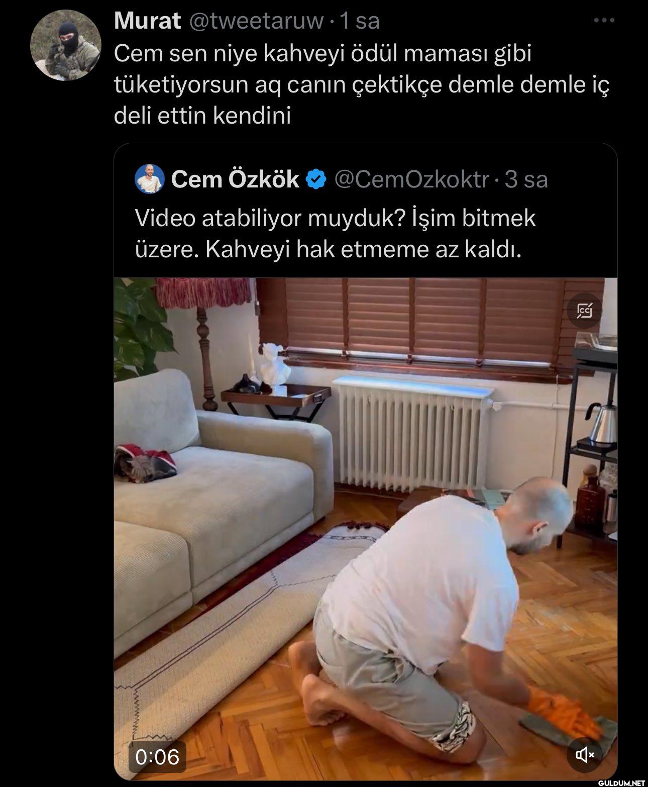 1 sa • Cem sen niye...
