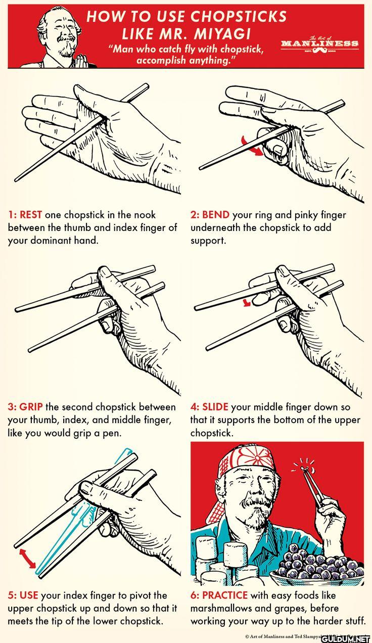2. How To Use Chopsticks...