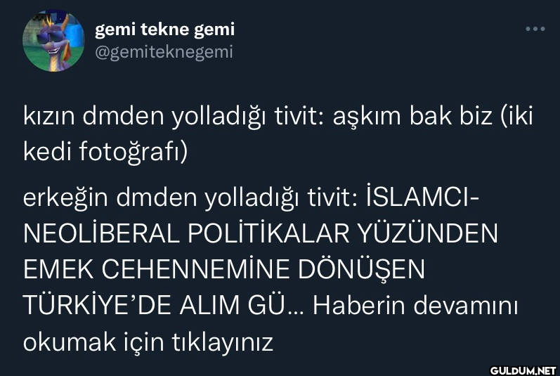 kızın dmden yolladığı...