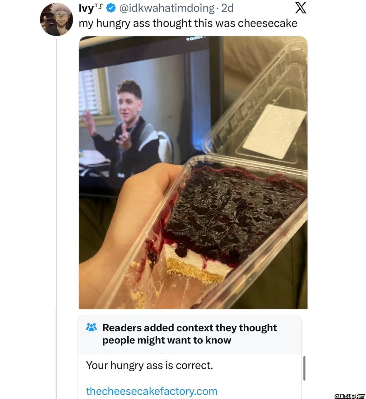 2d my hungry ass thought...