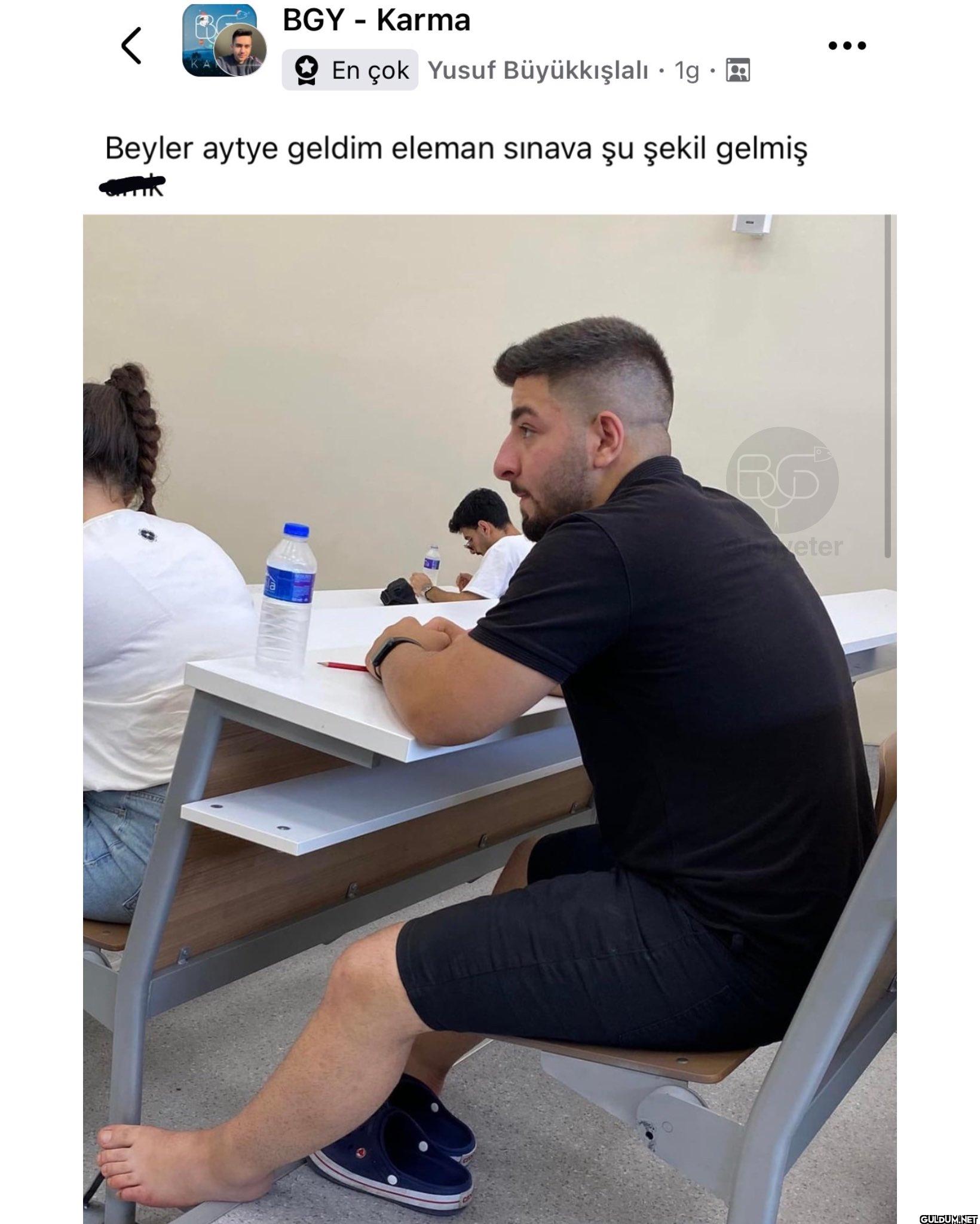 Ne sınavı beler   ...