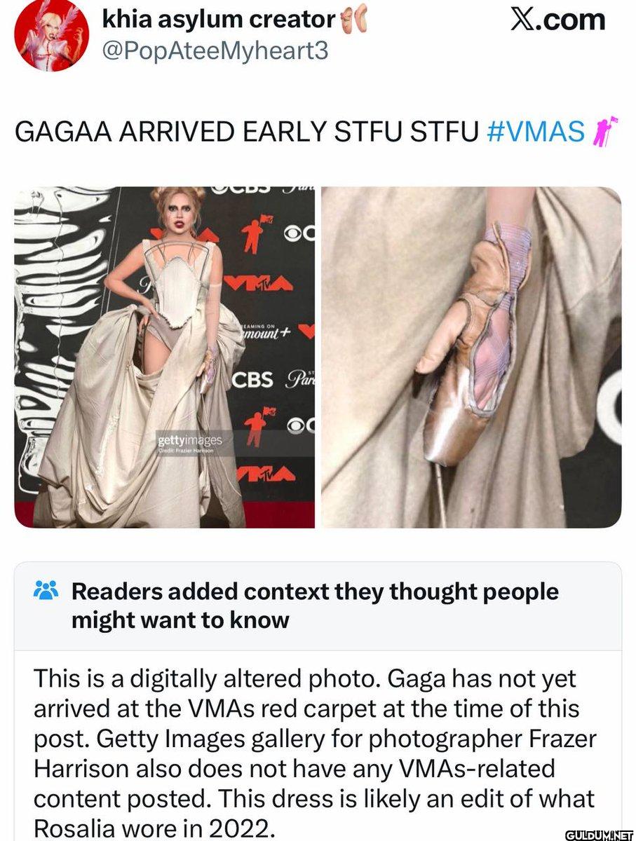 X.com GAGAA ARRIVED EARLY...