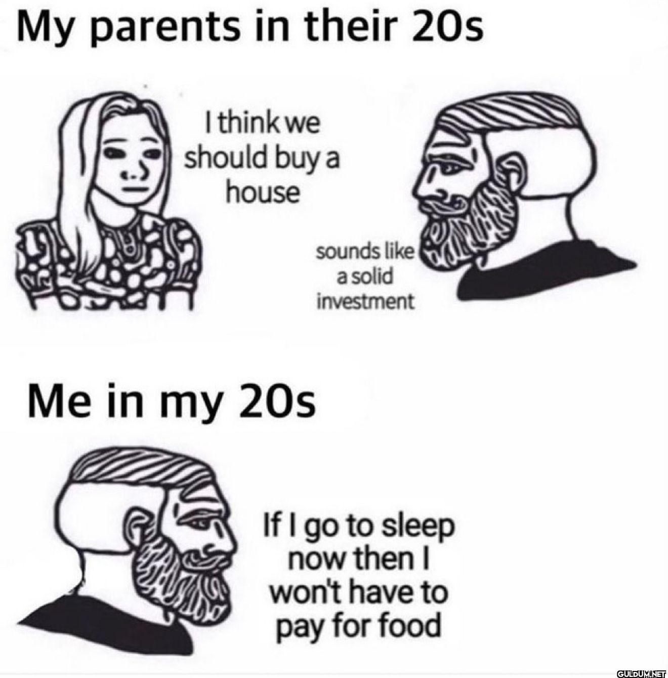 My parents in their 20s I...