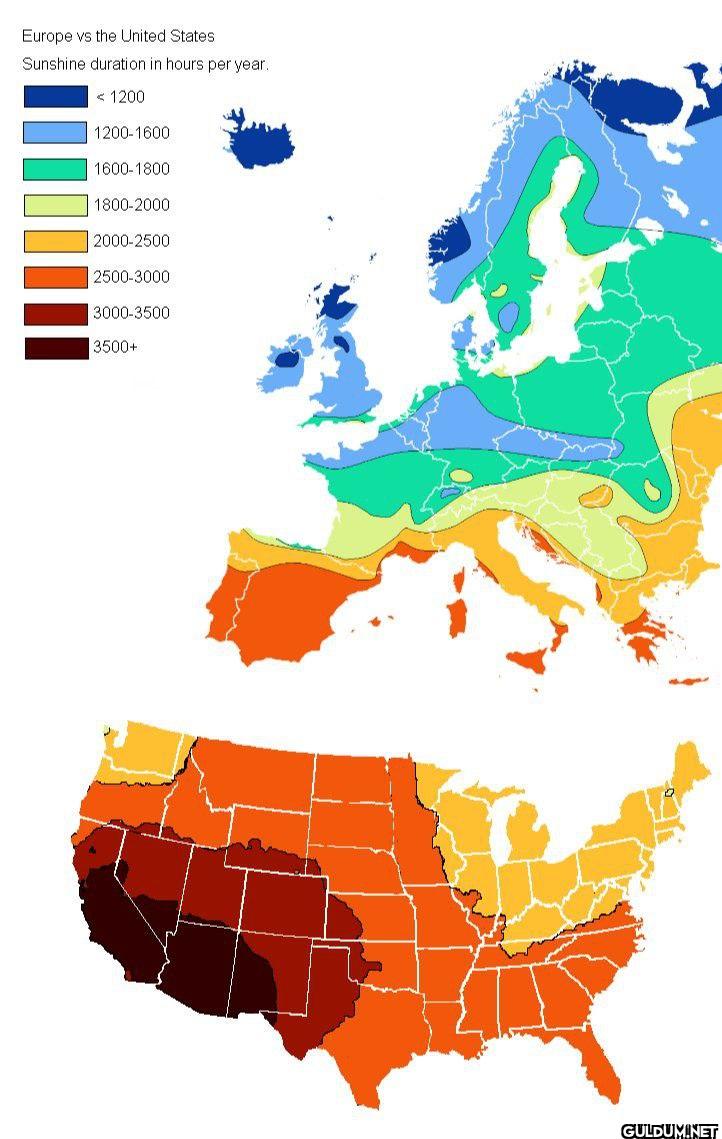 2. Sunshine duration in...