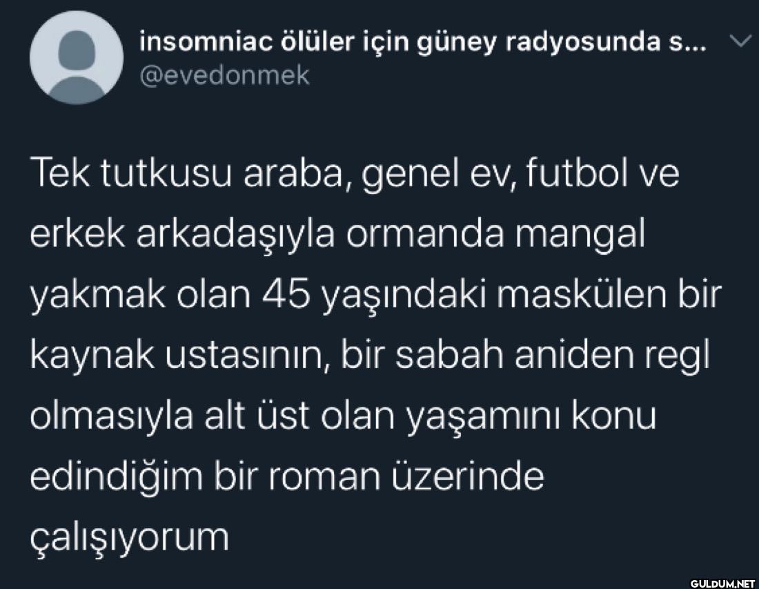 insomniac ölüler için...