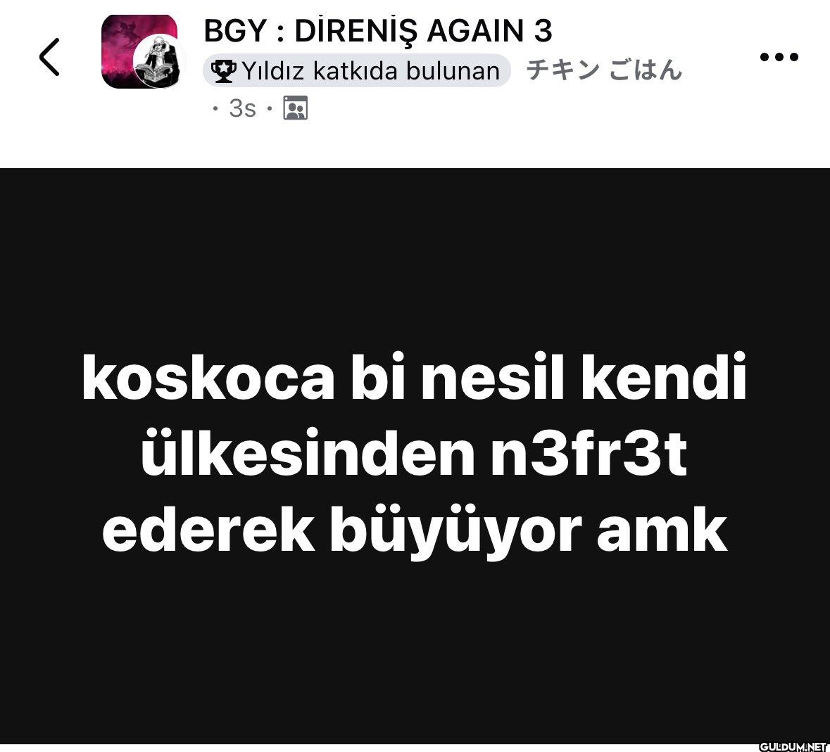 Bir kesimin istediği...