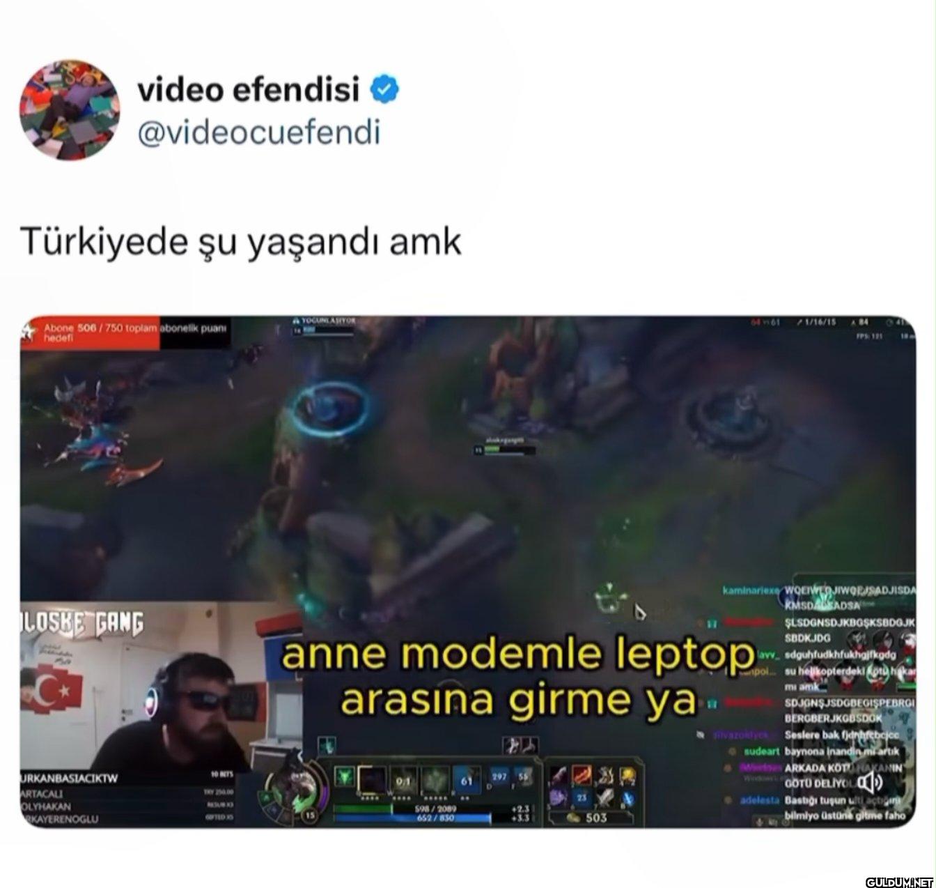 Türkiyede şu yaşandı amk...