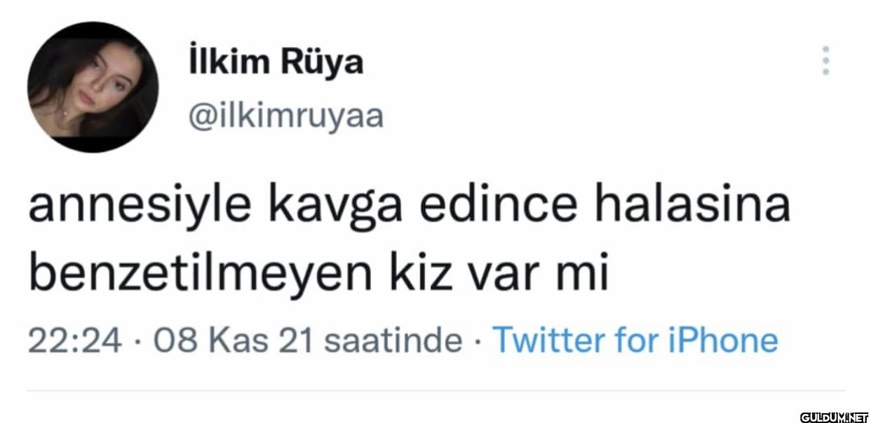 annesiyle kavga edince...