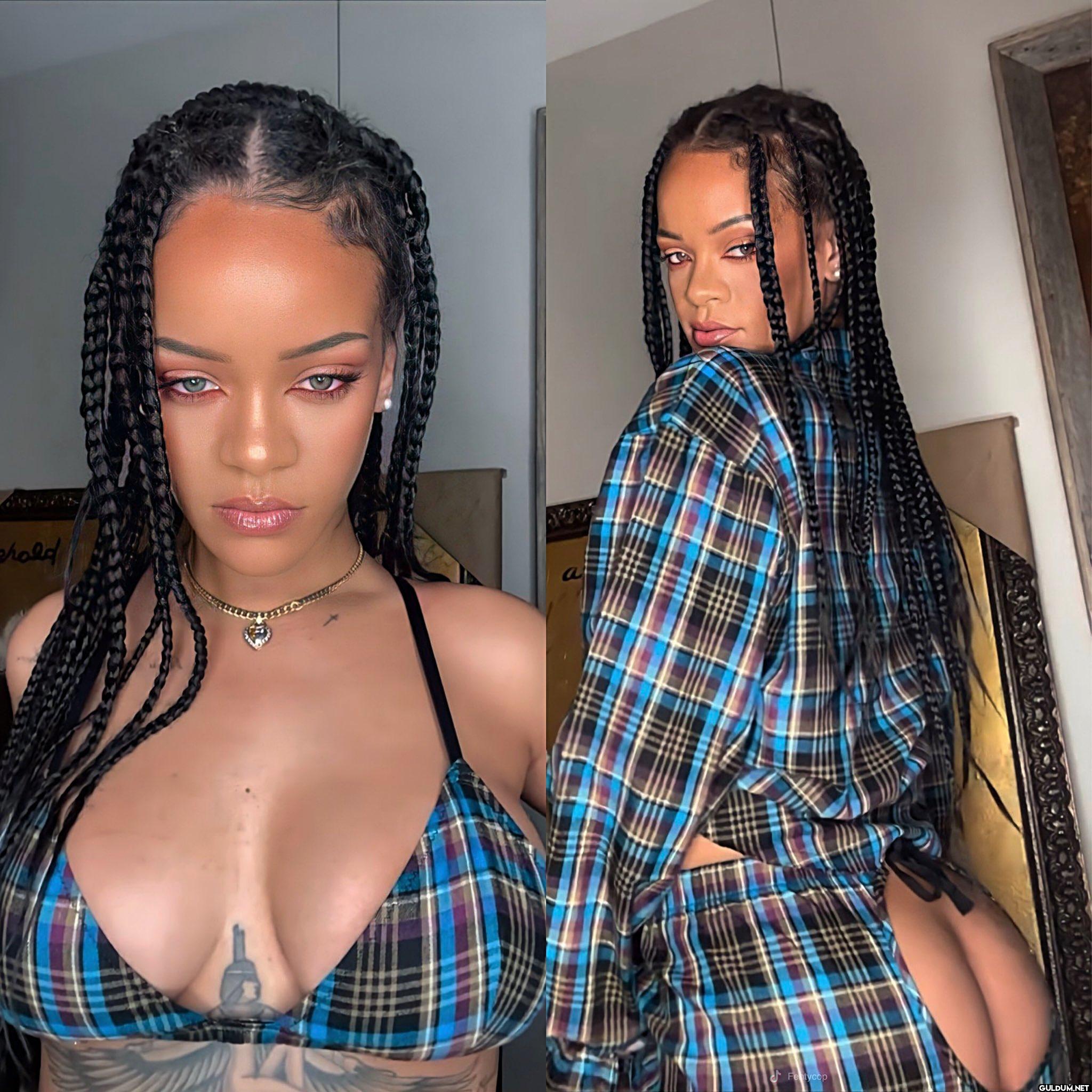 RIHANNA    hold a Fentycop