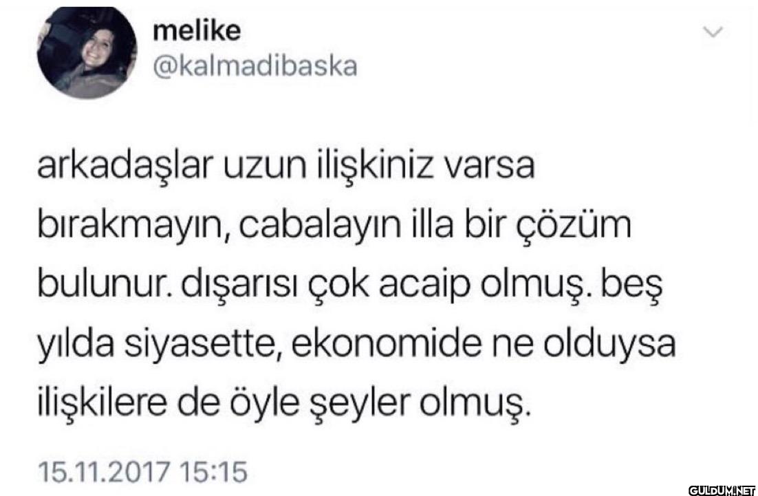 arkadaşlar uzun ilişkiniz...