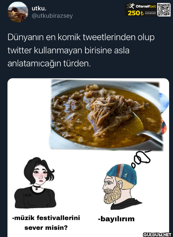utku. Ofansifbet 250₺...