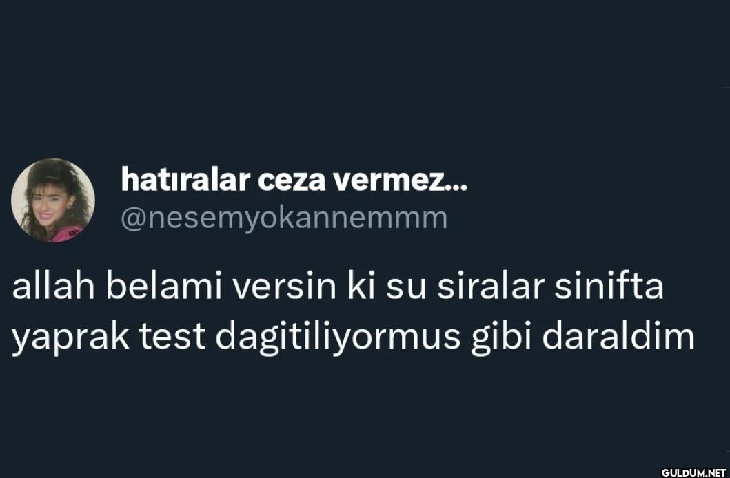 allah belami versin ki su...
