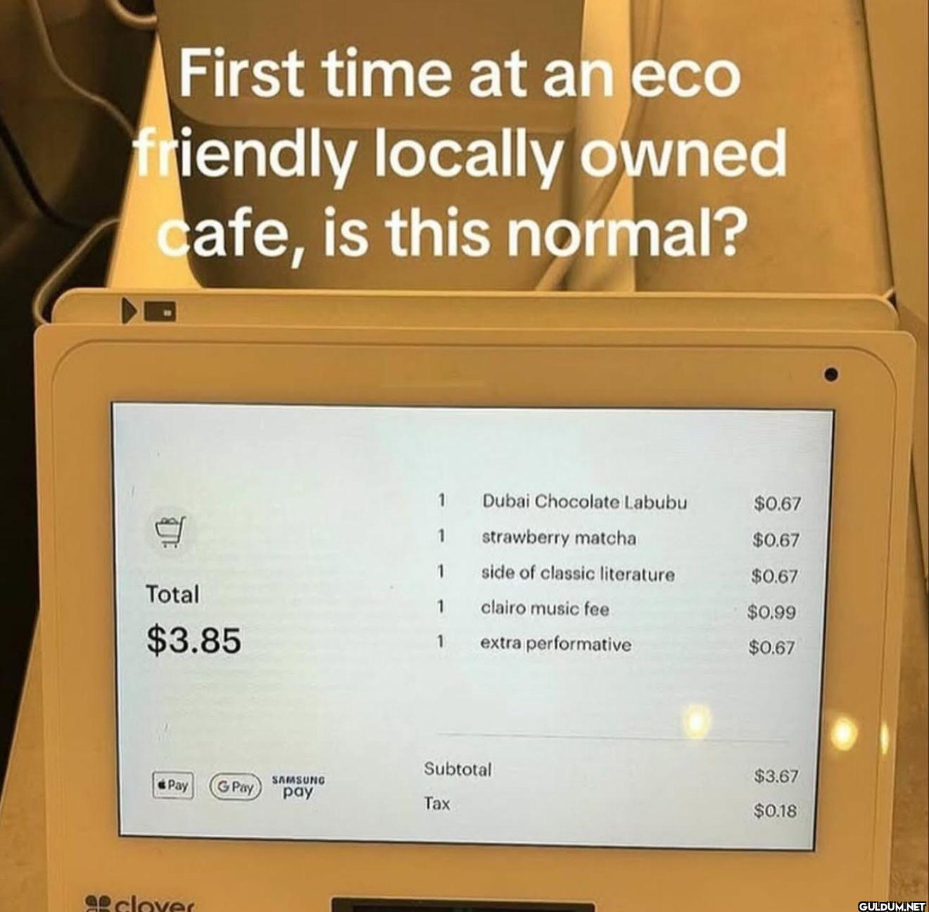 First time at an eco...