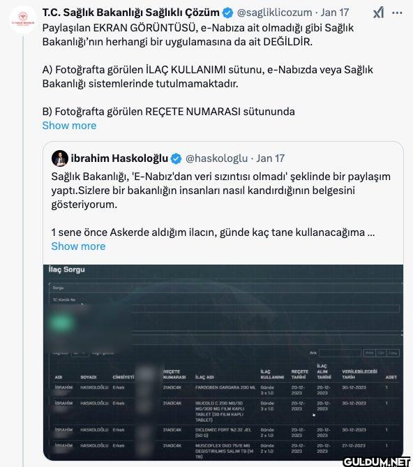 Sağlık Bakanlığı’ndan...