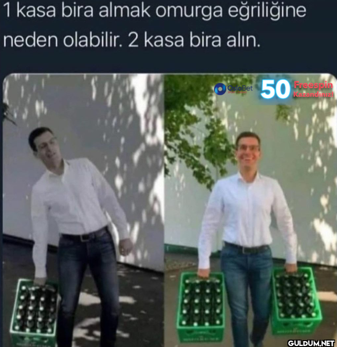 1 kasa bira almak omurga...