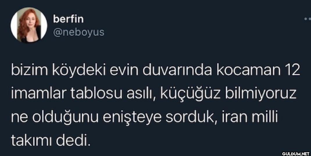 bizim köydeki evin...