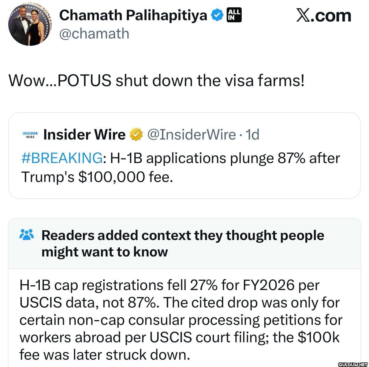 X.com Wow...POTUS shut...