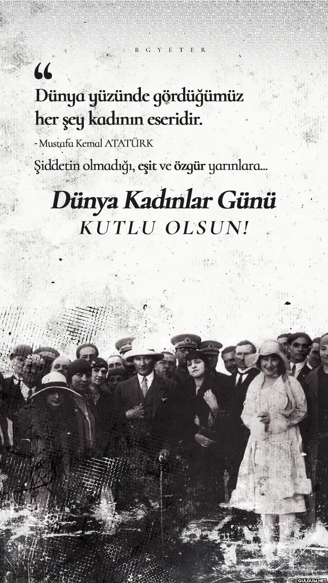 Dünyayı güzelleştiren,...