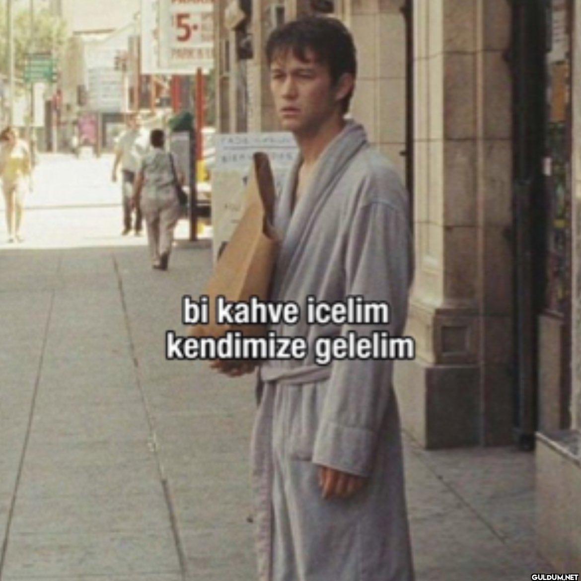 5- bi kahve icelim...
