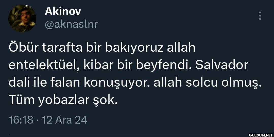 Öbür tarafta bir bakıyoruz...