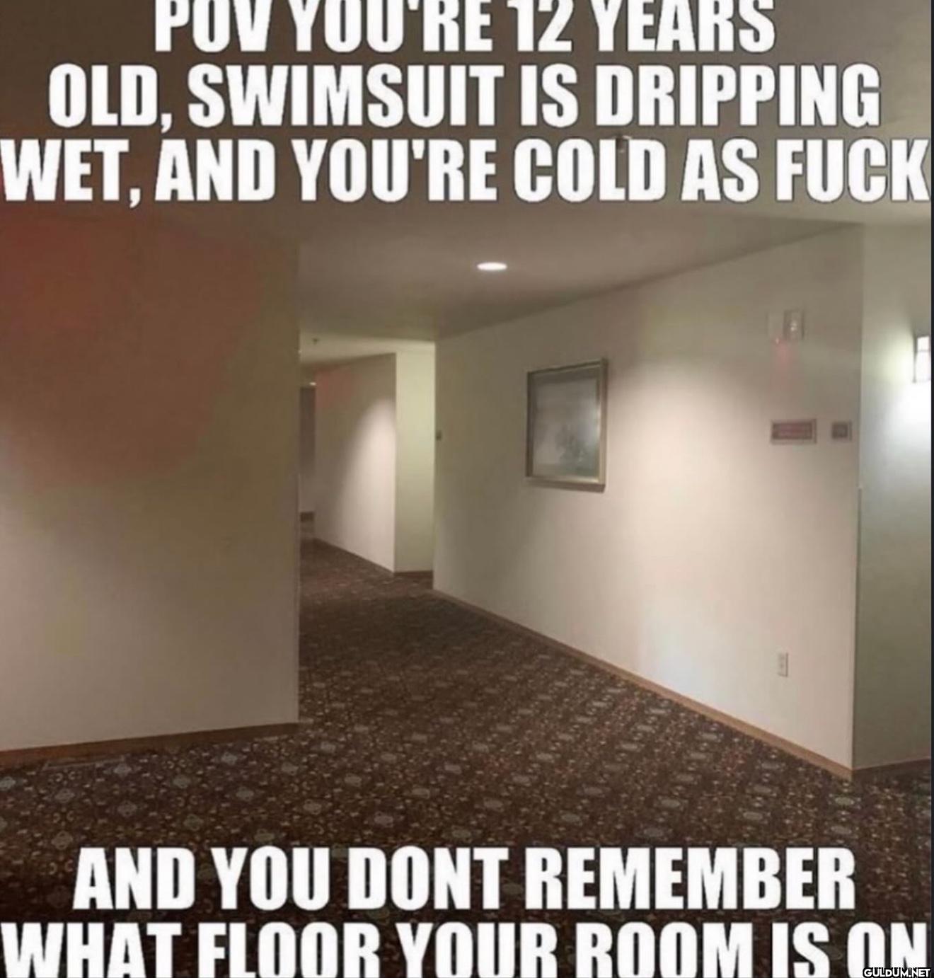POV YOU'RE 12 YEARS OLD,...