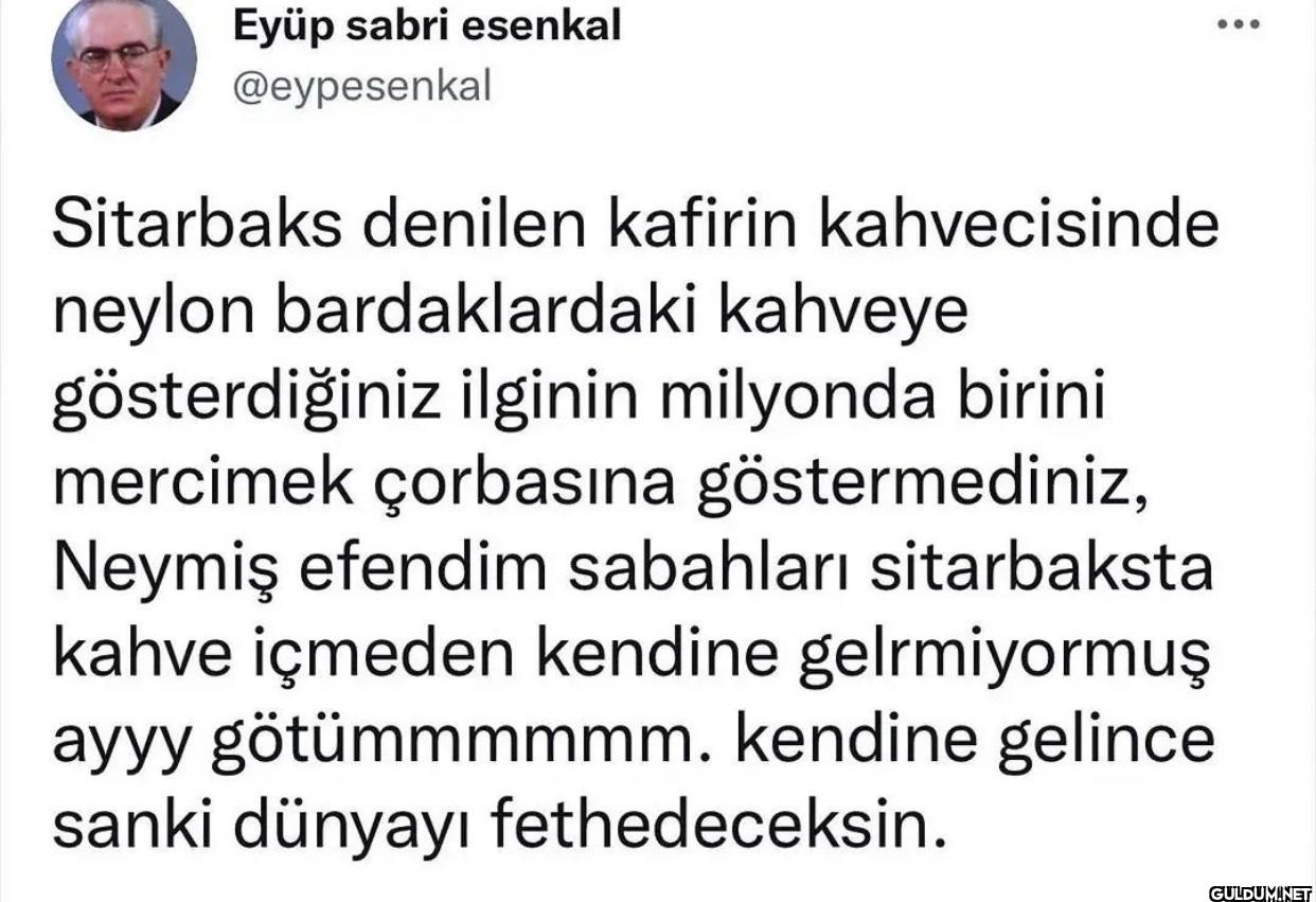 Sitarbaks denilen kafirin...