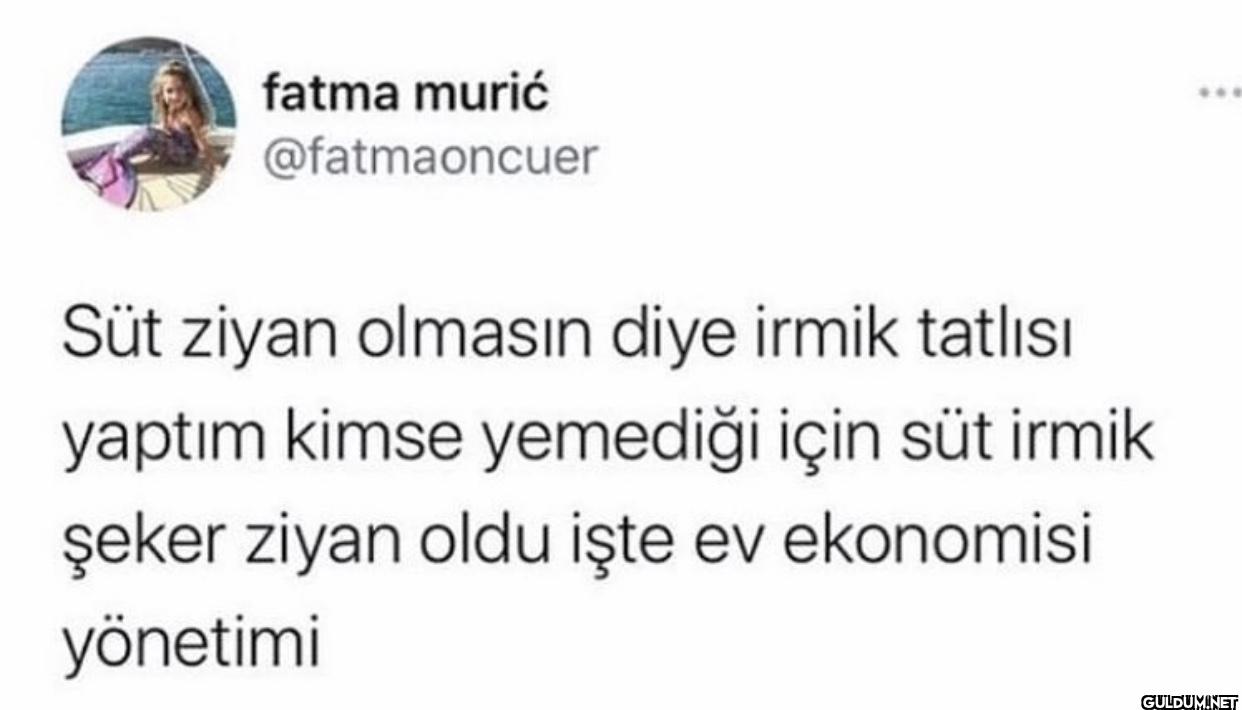 Süt ziyan olmasın diye...