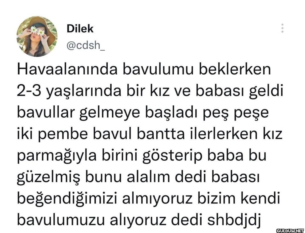 Havaalanında bavulumu...