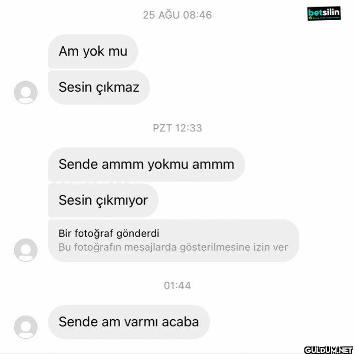 Sihirli soru    Am yok mu...