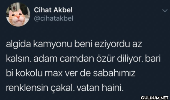 algida kamyonu beni...