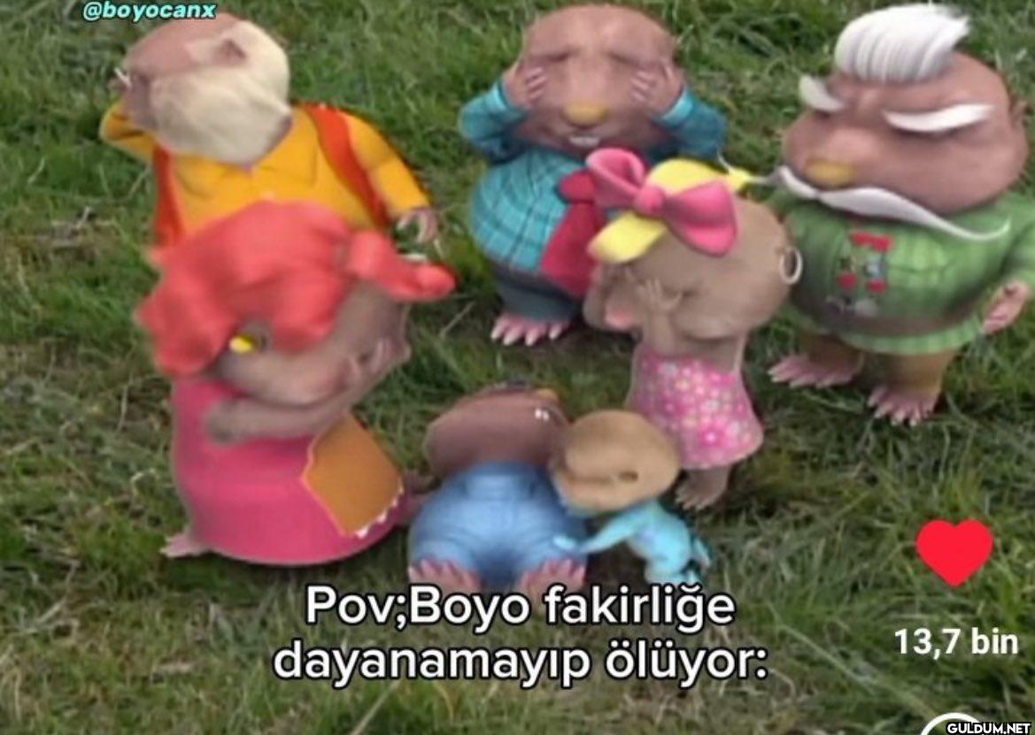 Pov;Boyo fakirliğe...