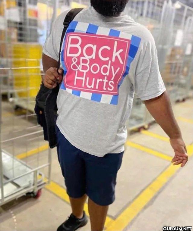 Back &Body Hurts