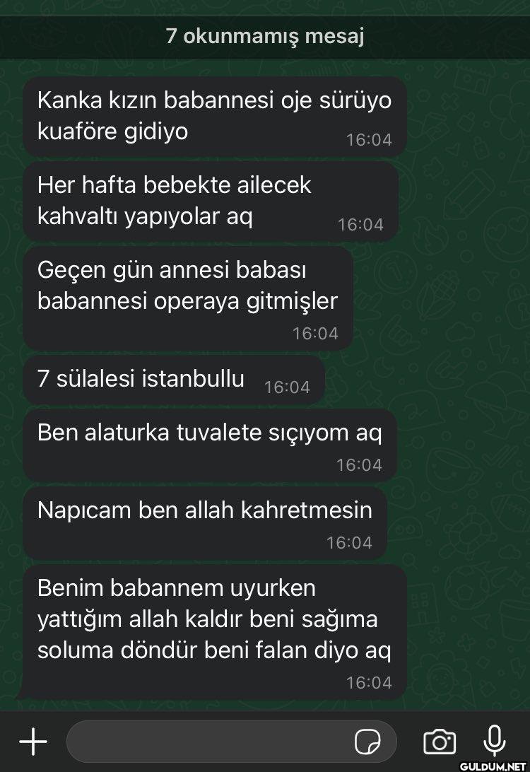 7 yeni mesaj    7...