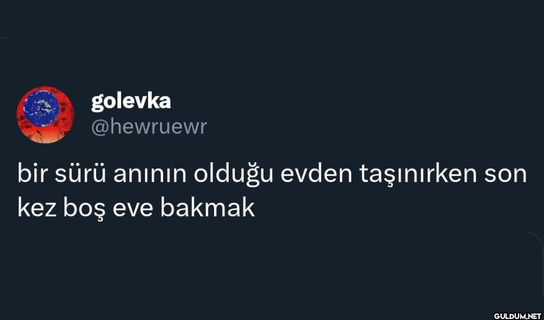 bir sürü anının olduğu...