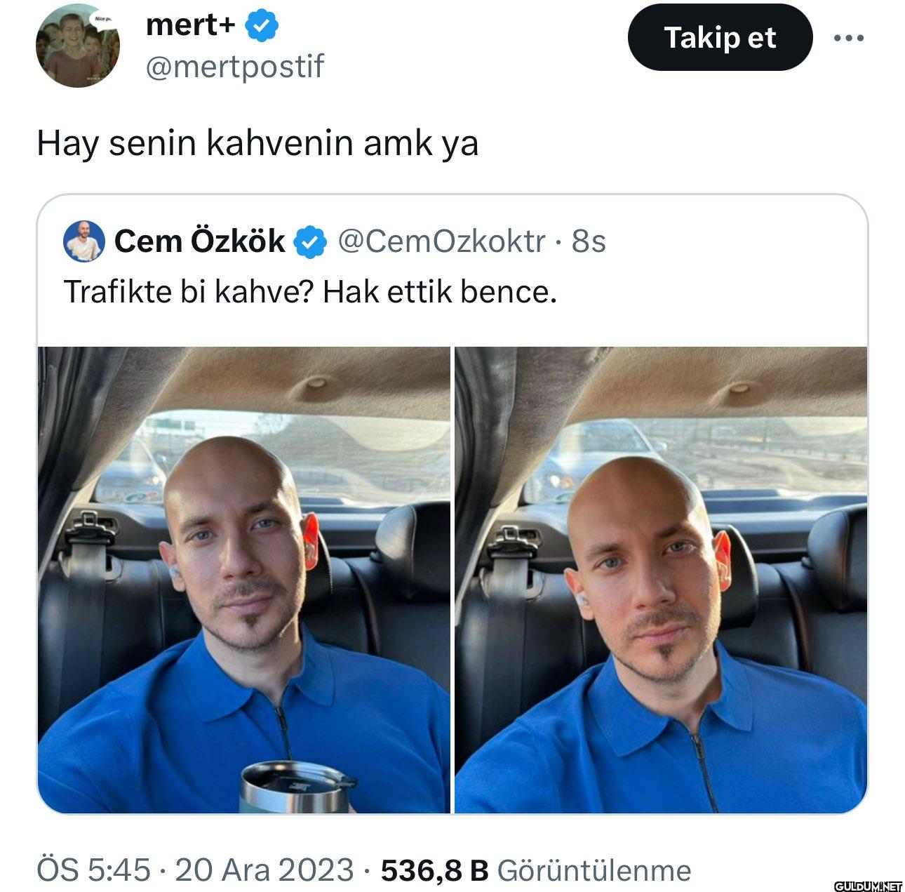 Hay senin kahvenin amk ya...