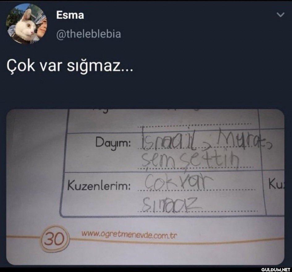 Çok var sığmaz... Daym:...
