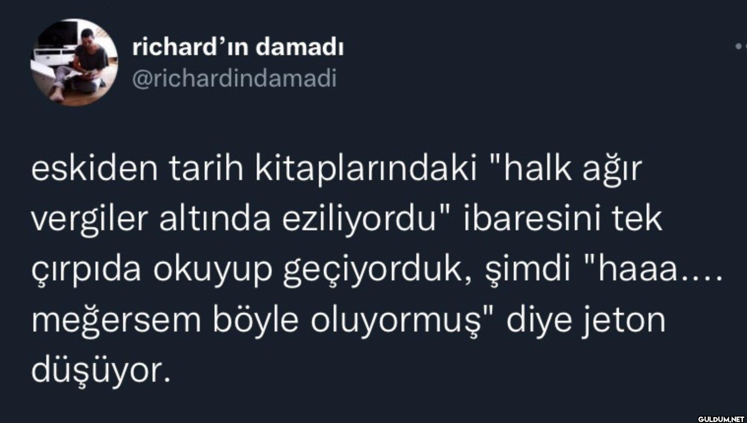 eskiden tarih...