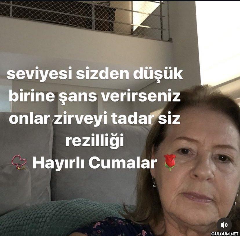 seviyesi sizden düşük...