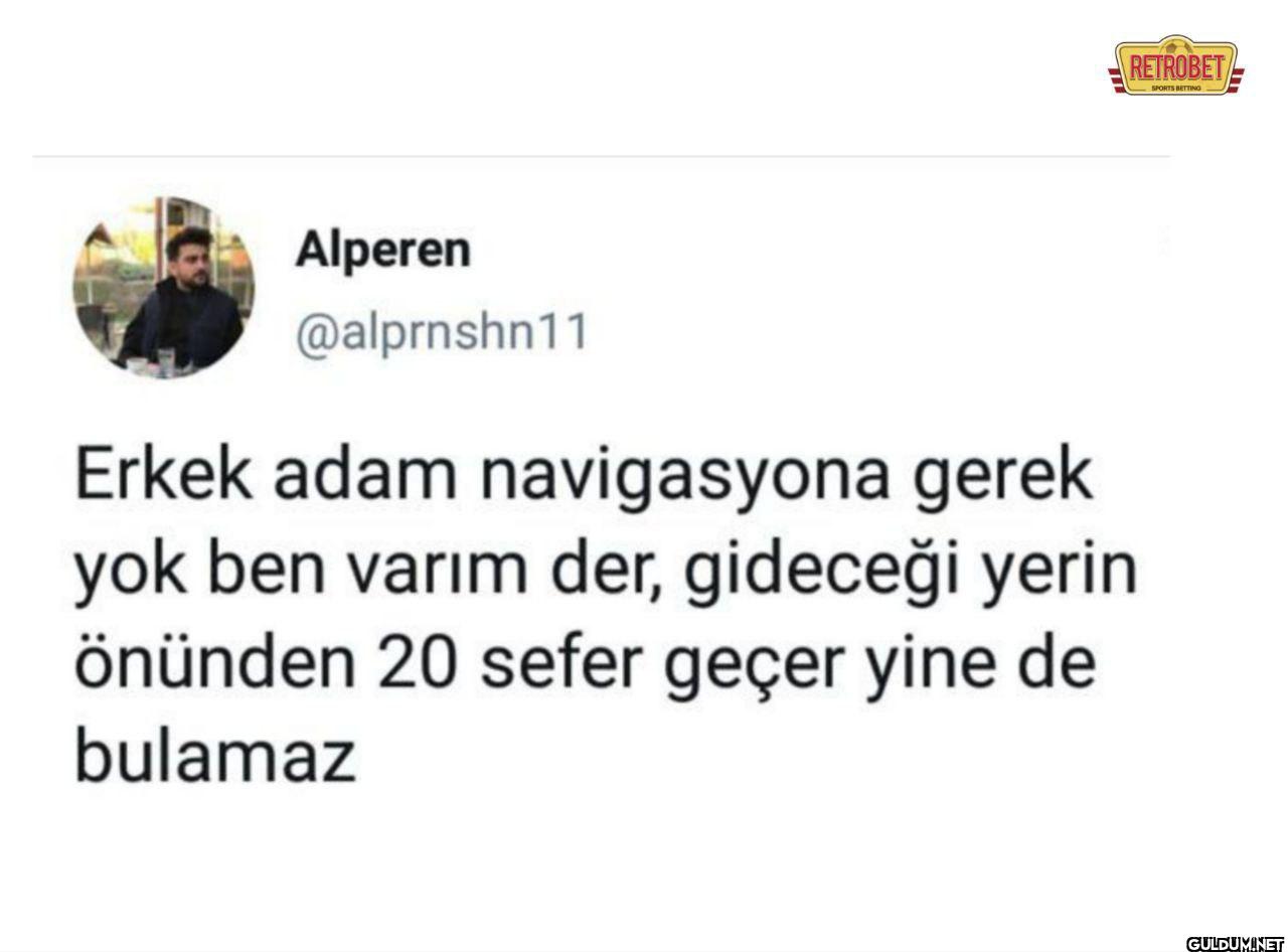 Erkek adam navigasyona...