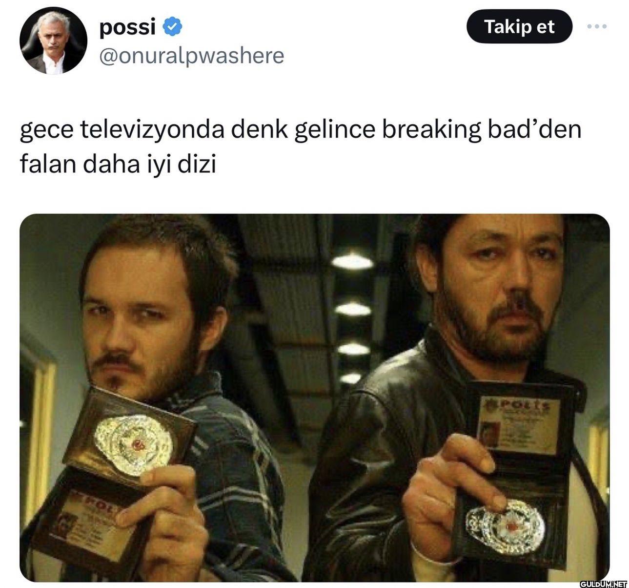 gece televizyonda denk...