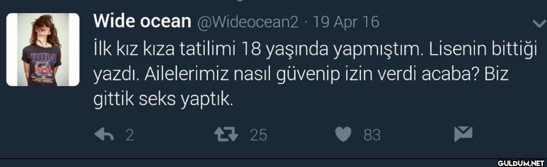 19 Apr 16 İlk kız kıza...