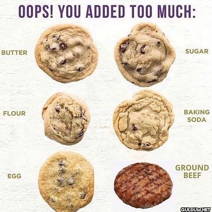 OOPS! YOU ADDED TOO MUCH:...