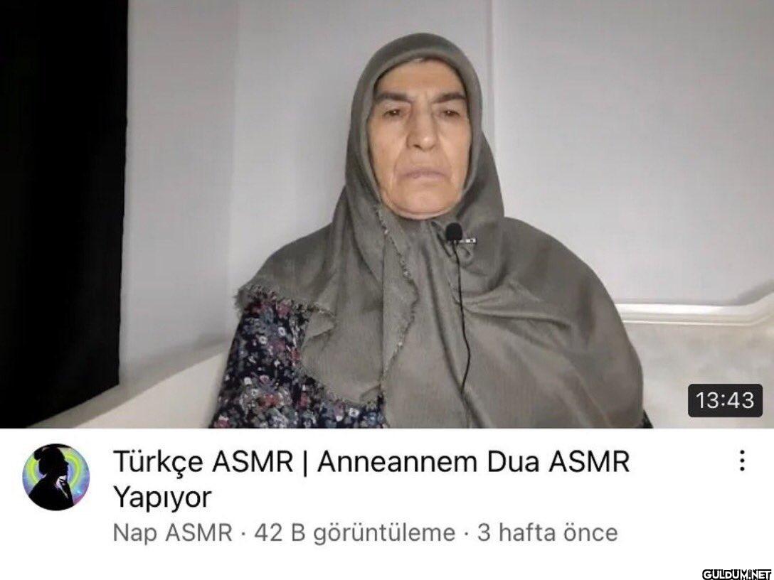 Türkçe ASMR | Anneannem...